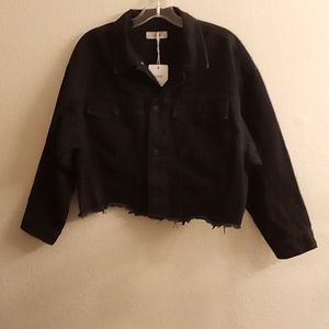 NEW Elia Cher Matrix Goth Boho Hippie  Biker Party Size S Black Color B34